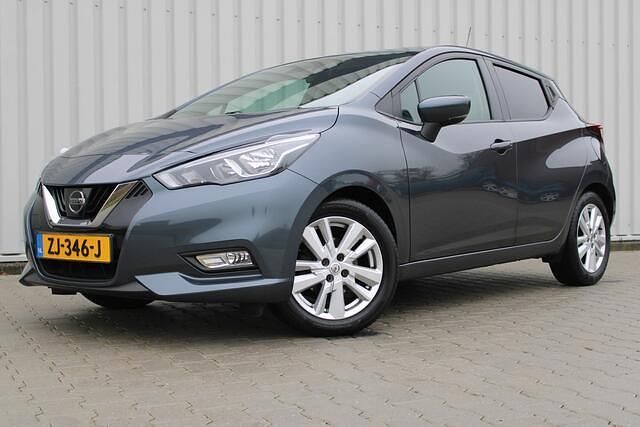 Occasion Nissan Micra N-Connecta 90 PK (66 kW) 2019 Grijs (metallic) Hatchback