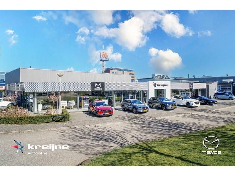 Deep crystal blue Gebruikt 2020 Mazda 3 Comfort Sedan | € 19.925 (Eerlijke prijs) - Afbeelding 1/3