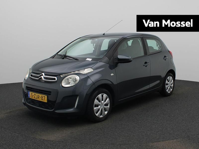 Grijs Gebruikt 2015 Citroën C1 Feel Hatchback | € 6.900 (Eerlijke prijs) - Afbeelding 1/4