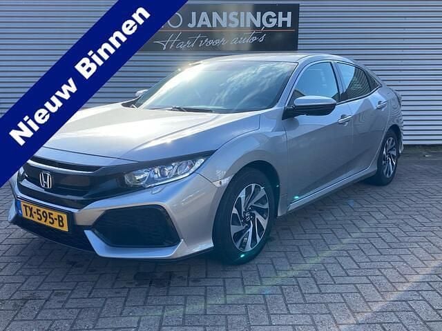 Grijs Gebruikt 2017 Honda Civic Hatchback | € 15.445 (Goede deal) - Afbeelding 1/4