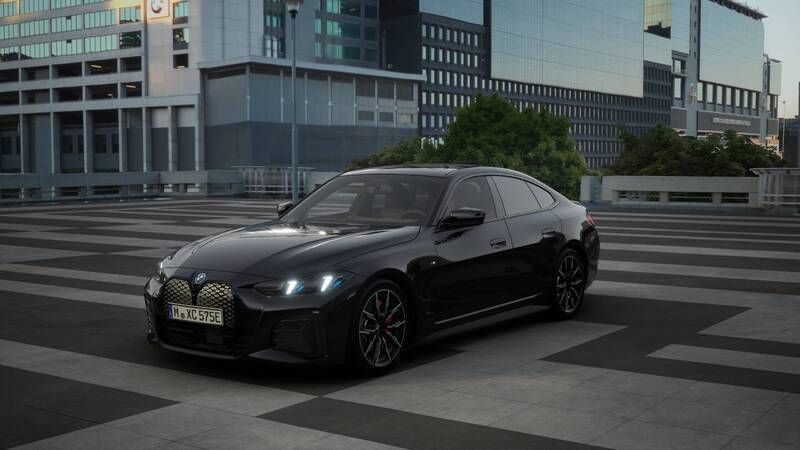 Zwart Nieuw 2025 BMW i4 Executive Sedan | € 74.580 (Duur) - Afbeelding 1/4