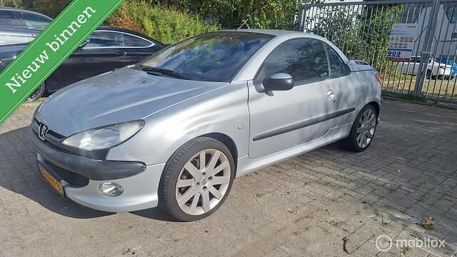 Grijs Gebruikt 2002 Peugeot 206 CC Cabriolet | € 799 (Super prijs) - Afbeelding 1/4