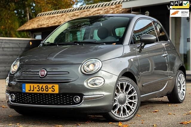 Grijs Gebruikt 2016 Fiat 500 Lounge Hatchback | € 7.950 (Goede deal) - Afbeelding 1/4