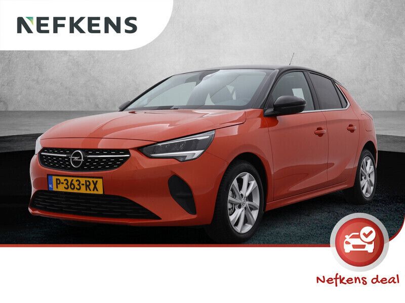 Oranje Gebruikt 2022 Opel Corsa Elegance Hatchback | € 22.400 (Duur) - Afbeelding 1/3