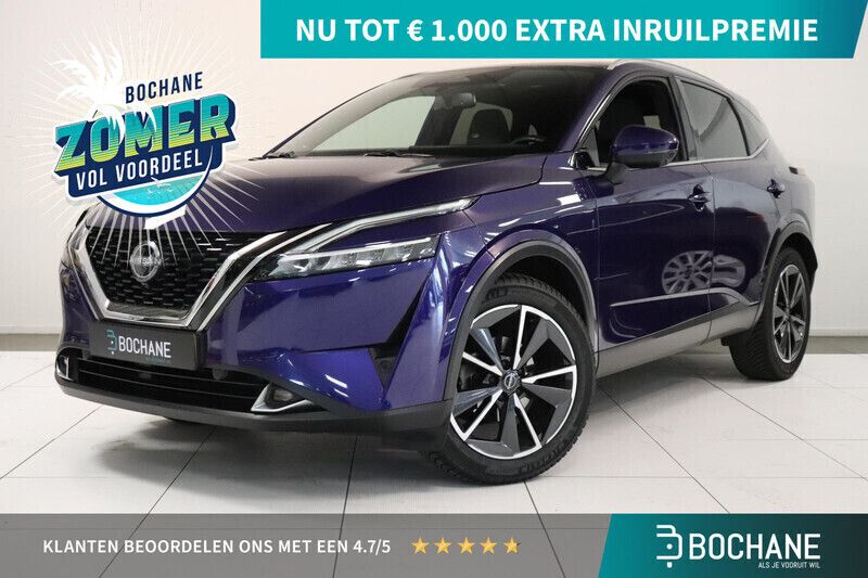 Blauw Gebruikt 2022 Nissan Qashqai Executive SUV | € 25.695 (Iets duurder) - Afbeelding 1/4
