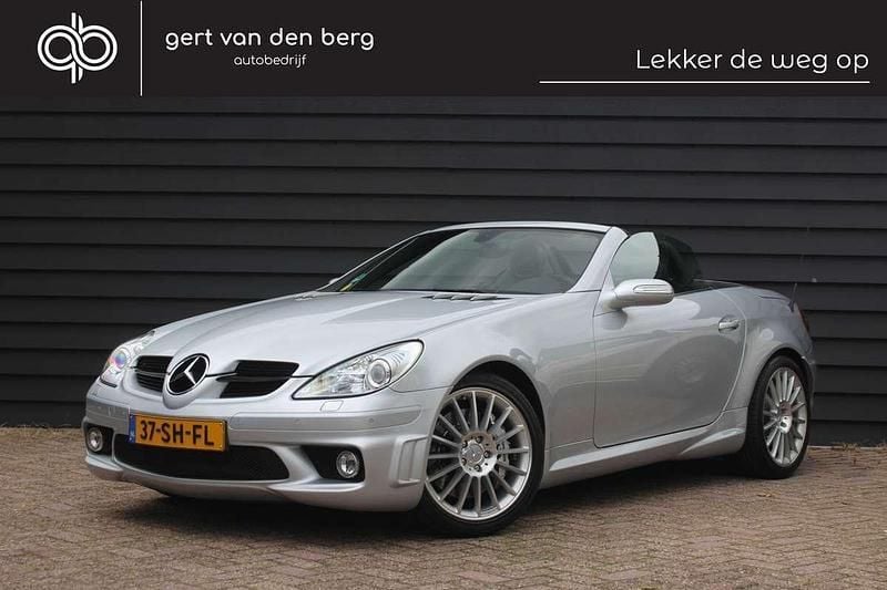 Grijs Gebruikt 2006 Mercedes SLK55 AMG AMG Cabriolet | € 29.900 - Afbeelding 1/4