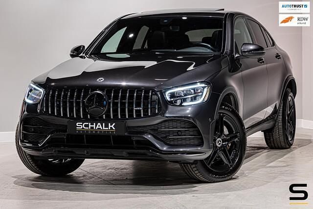 Grijs Gebruikt 2021 Mercedes GLC300 Business Coupé | € 49.950 (Eerlijke prijs) - Afbeelding 1/4