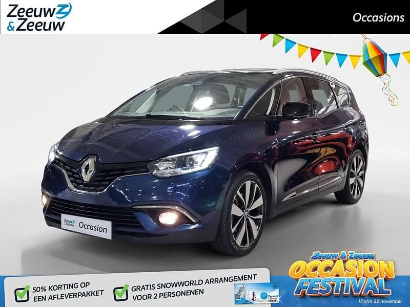 Blauw Gebruikt 2019 Renault Grand Scénic IV LIMITED MPV | € 12.740 (Goede deal) - Afbeelding 1/4