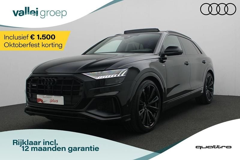 Zwart Gebruikt 2022 Audi Q8 Proline SUV | € 75.900 (Eerlijke prijs) - Afbeelding 1/4