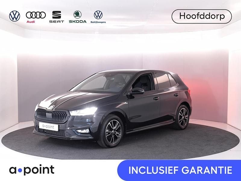 Zwart Gebruikt 2024 Skoda Fabia Monte Carlo Hatchback | € 24.849 (Eerlijke prijs) - Afbeelding 1/3