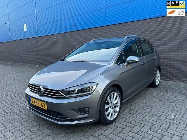 Grijs Gebruikt 2014 VW Golf Sportsvan Highline MPV | € 7.895 (Eerlijke prijs) - Afbeelding 1/4