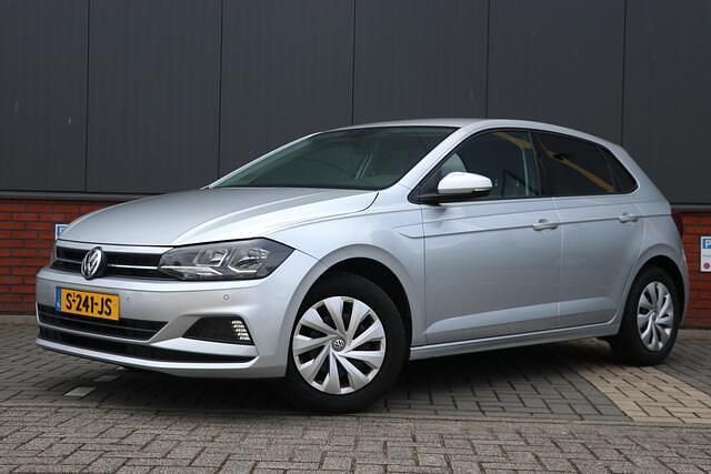 Grijs Gebruikt 2018 VW Polo Comfortline Hatchback | € 9.950 (Eerlijke prijs) - Afbeelding 1/4