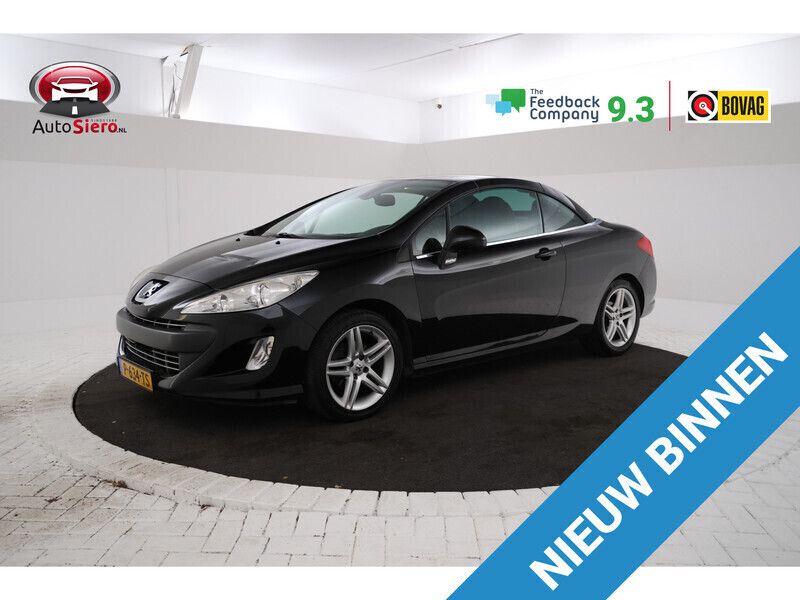 Zwart Gebruikt 2010 Peugeot 308 CC Sport Cabriolet | € 7.995 - Afbeelding 1/4