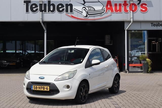Wit Gebruikt 2009 Ford Ka Titanium Hatchback | € 2.495 (Eerlijke prijs) - Afbeelding 1/4
