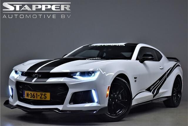 Wit Gebruikt 2019 Chevrolet Camaro SS Coupé | € 42.995 - Afbeelding 1/4