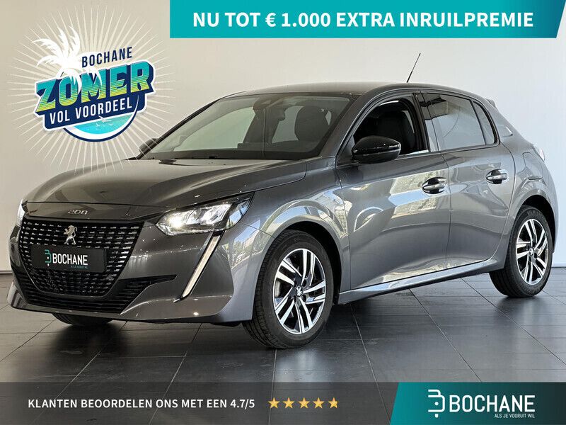 Grijs Gebruikt 2023 Peugeot 208 Allure Hatchback | € 18.295 (Eerlijke prijs) - Afbeelding 1/4
