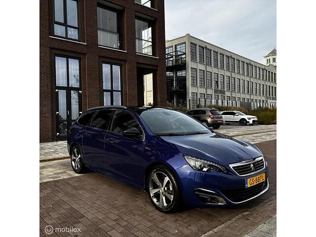 Occasion Peugeot 308 SW GT-line 131 PK (96 kW) 2015 Blauw Stationwagen