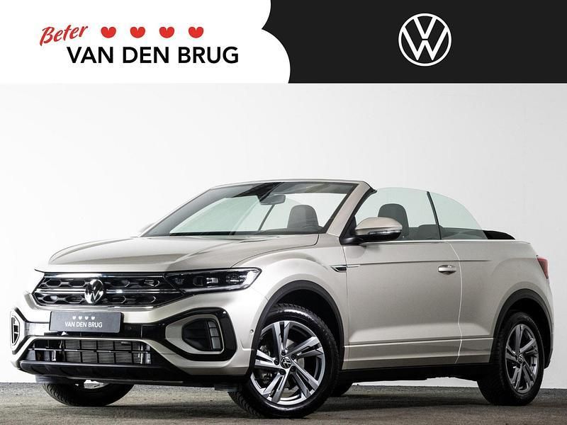 Beige Gebruikt 2024 VW T-Roc Cabriolet R-line Cabriolet | € 40.900 (Eerlijke prijs) - Afbeelding 1/4