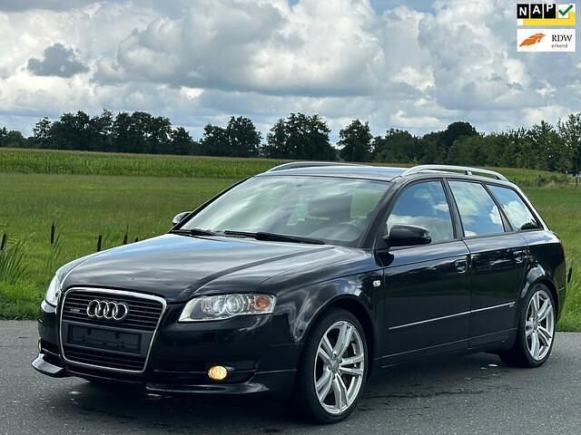 Zwart Gebruikt 2006 Audi A4 S-Line Stationwagen | € 3.999 (Duur) - Afbeelding 1/4