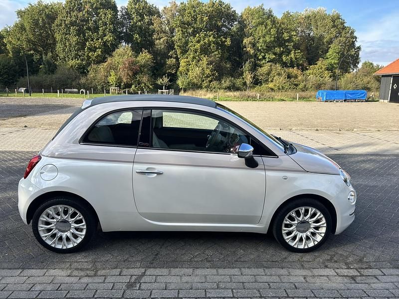 Occasion Fiat 500C Anniversary 105 PK (77 kW) 2018 Wit Cabriolet
