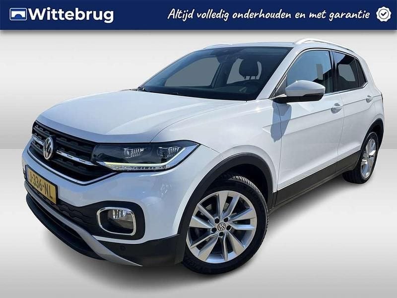 Wit Gebruikt 2020 VW T-Cross Executive SUV | € 21.750 (Goede deal) - Afbeelding 1/2