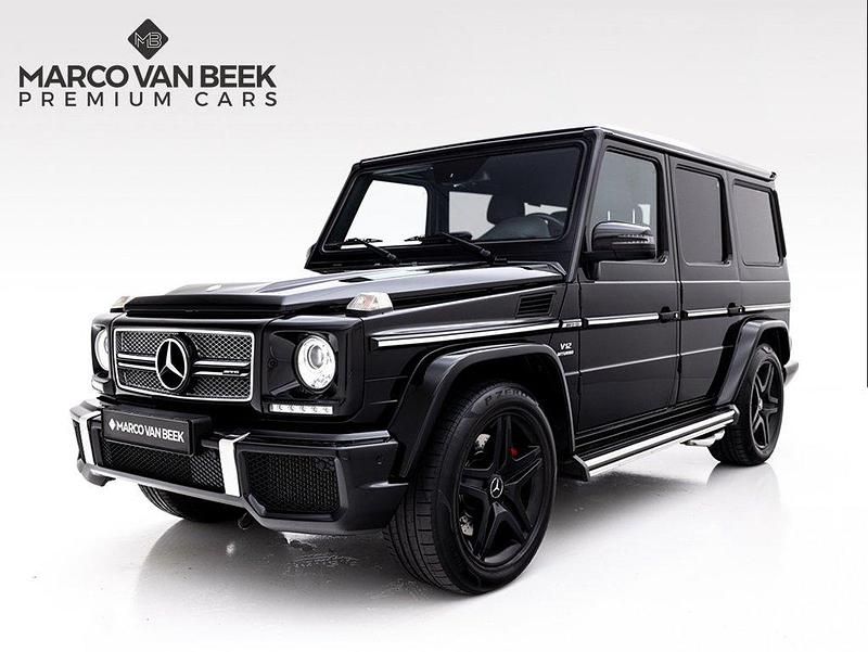 Zwart, metallic lak Gebruikt 2015 Mercedes G65 AMG AMG SUV | € 149.850 - Afbeelding 1/3