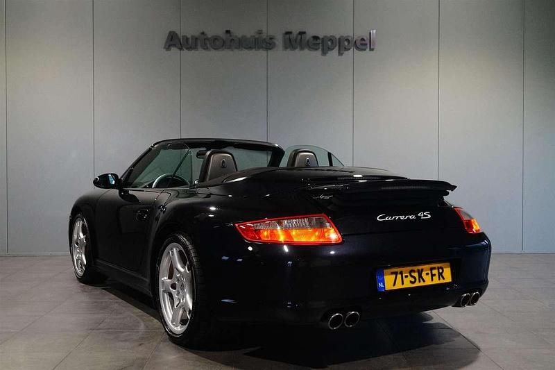 Occasion Porsche 997 Sport 355 PK (261 kW) 2006 Zwart Cabriolet