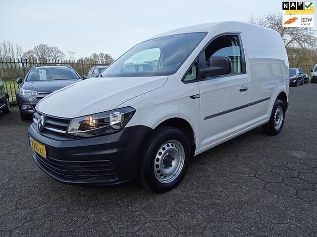 Wit Gebruikt 2018 VW Caddy Trendline MPV | € 7.850 - Afbeelding 1/4