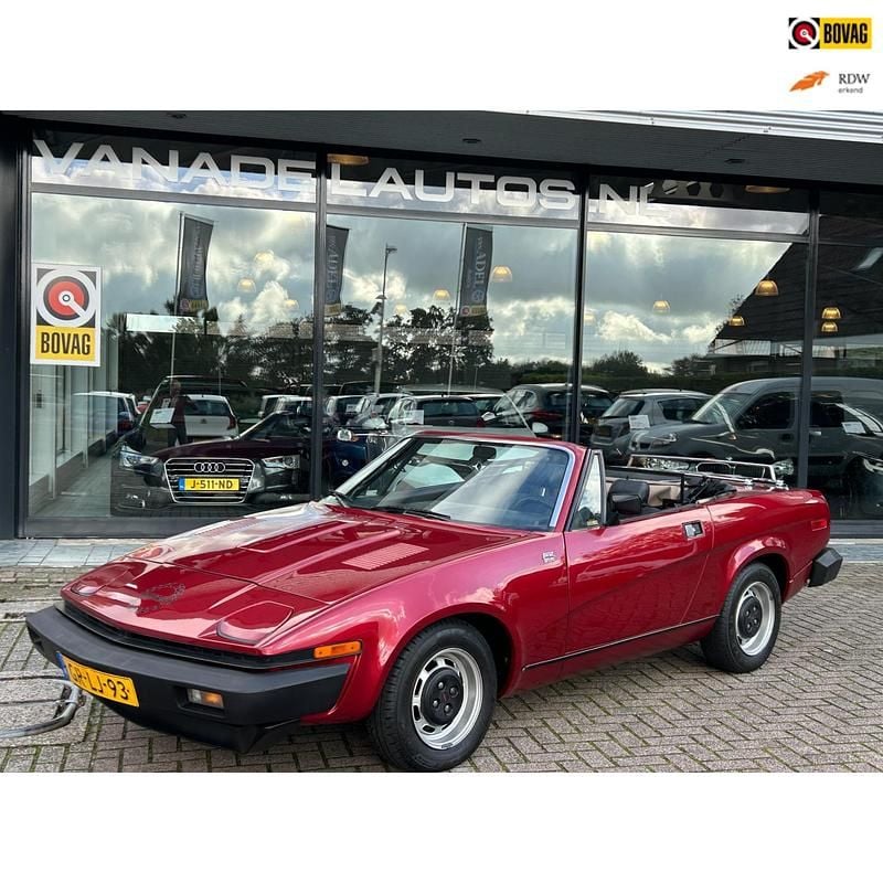 Rood Gebruikt 1980 Triumph TR7 Cabriolet | € 6.449 - Afbeelding 1/4