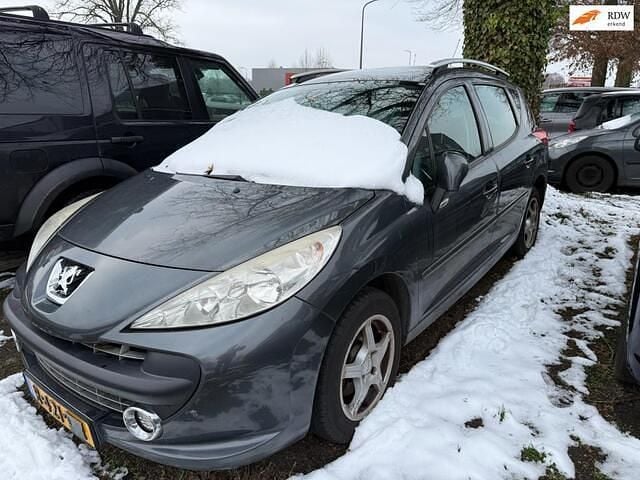 Grijs Occasion 2009 Peugeot 207 Stationwagen | € 600 (Super prijs) - Afbeelding 1/4
