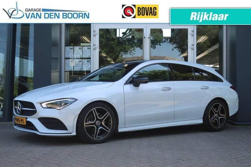 Wit Gebruikt 2022 Mercedes CLA200 AMG line Stationwagen | € 32.950 (Eerlijke prijs) - Afbeelding 1/4