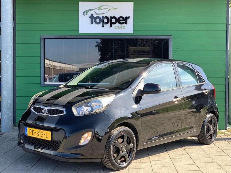 Zwart Gebruikt 2012 Kia Picanto Sport Hatchback | € 4.445 (Eerlijke prijs) - Afbeelding 1/4