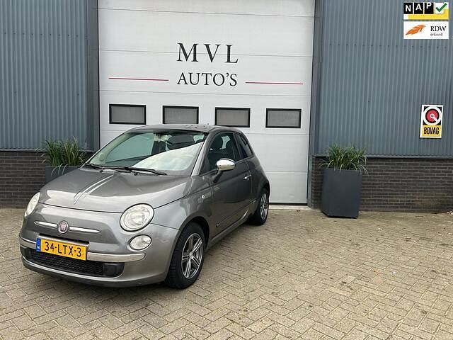 Grijs Gebruikt 2010 Fiat 500 Pop Hatchback | € 4.490 (Eerlijke prijs) - Afbeelding 1/4