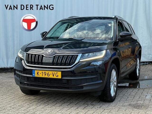 Zwart Gebruikt 2021 Skoda Kodiaq Business Line SUV | € 23.995 (Super prijs) - Afbeelding 1/4