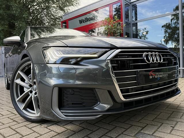 Grijs Gebruikt 2019 Audi A6 S-Line Stationwagen | € 34.950 (Eerlijke prijs) - Afbeelding 1/4