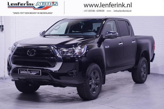 Zwart Nieuw 2024 Toyota HiLux Pickup | € 44.800 (Iets duurder) - Afbeelding 1/4