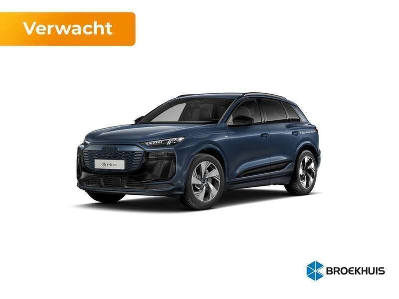 Blauw Nieuw 2025 Audi Q6 e-tron Ambiente SUV | € 89.975 - Afbeelding 1/4