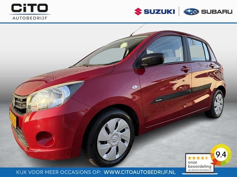 Rood Occasion 2015 Suzuki Celerio Comfort Hatchback | € 6.750 (Eerlijke prijs) - Afbeelding 1/4