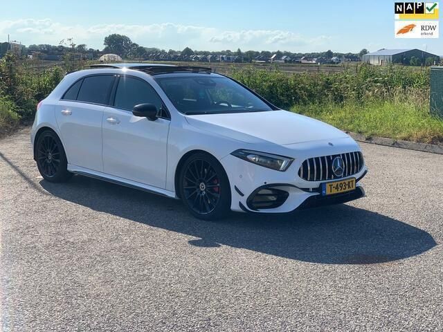 Wit Gebruikt 2019 Mercedes A250 Premium Plus Hatchback | € 27.950 (Eerlijke prijs) - Afbeelding 1/4