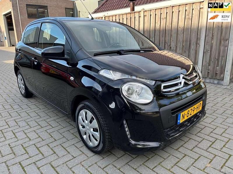 Zwart Gebruikt 2021 Citroën C1 Feel Hatchback | € 6.950 (Super prijs) - Afbeelding 1/4
