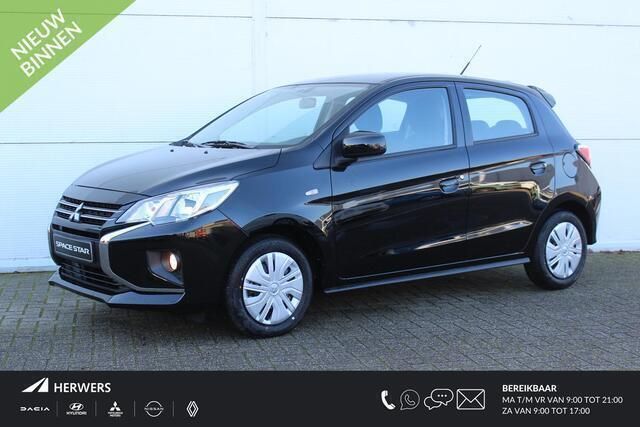 Zwart Nieuw 2024 Mitsubishi Space Star Active Hatchback | € 17.450 (Eerlijke prijs) - Afbeelding 1/4