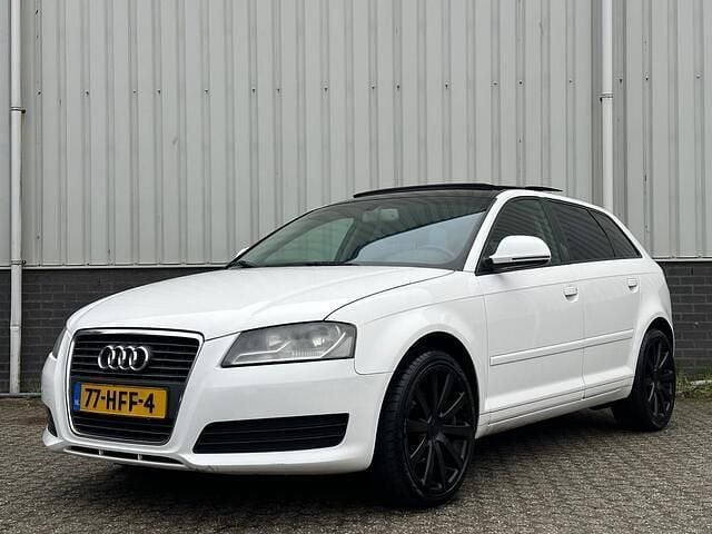 Occasion Audi A3 Sportback Ambiente 102 PK (75 kW) 2008 Wit Hatchback