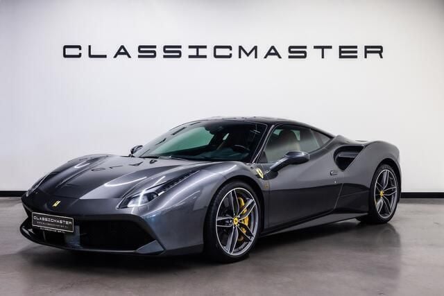 Grijs Gebruikt 2016 Ferrari 488 Coupé | € 209.950 - Afbeelding 1/4