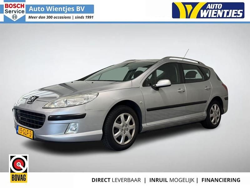 Occasion Peugeot 407 Business-Line 125 PK (91 kW) 2008 Grijs Stationwagen