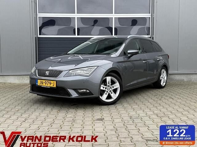 Grijs Gebruikt 2016 Seat Leon ST Style Stationwagen | € 7.385 (Eerlijke prijs) - Afbeelding 1/4