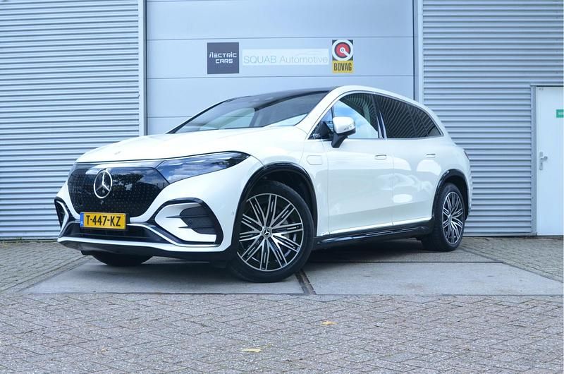 Wit Gebruikt 2023 Mercedes EQS450+ AMG line SUV | € 104.999 (Duur) - Afbeelding 1/4