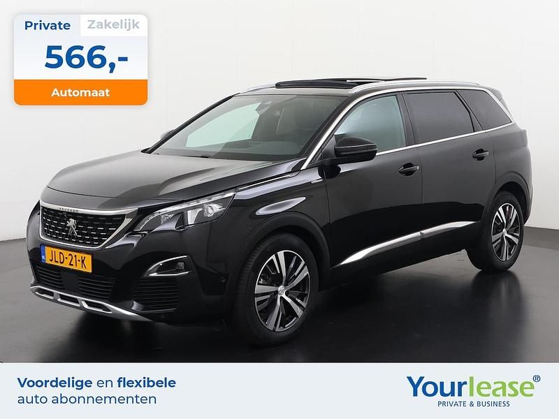Zwart Gebruikt 2020 Peugeot 5008 GT-line SUV | € 27.944 (Eerlijke prijs) - Afbeelding 1/4