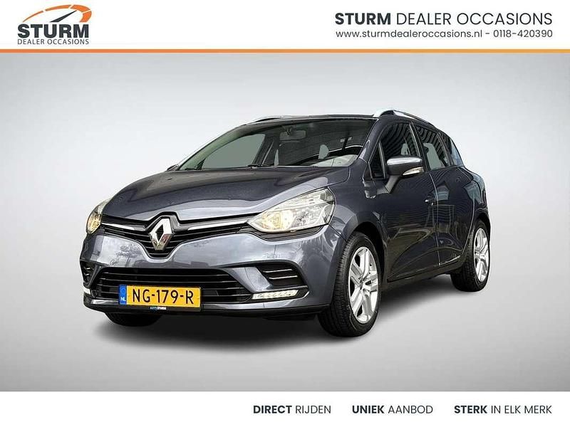 Grijs Gebruikt 2017 Renault Clio GrandTour Zen Stationwagen | € 9.895 (Eerlijke prijs) - Afbeelding 1/4