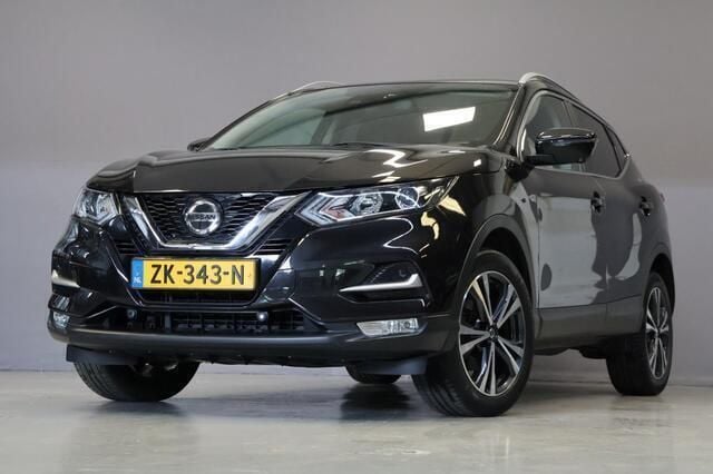 Zwart Gebruikt 2019 Nissan Qashqai N-Connecta SUV | € 17.495 (Eerlijke prijs) - Afbeelding 1/4
