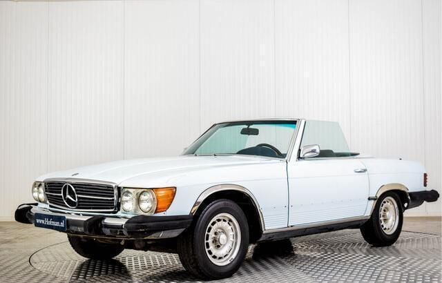 Blauw Gebruikt 1973 Mercedes SL450 Cabriolet | € 7.900 - Afbeelding 1/4
